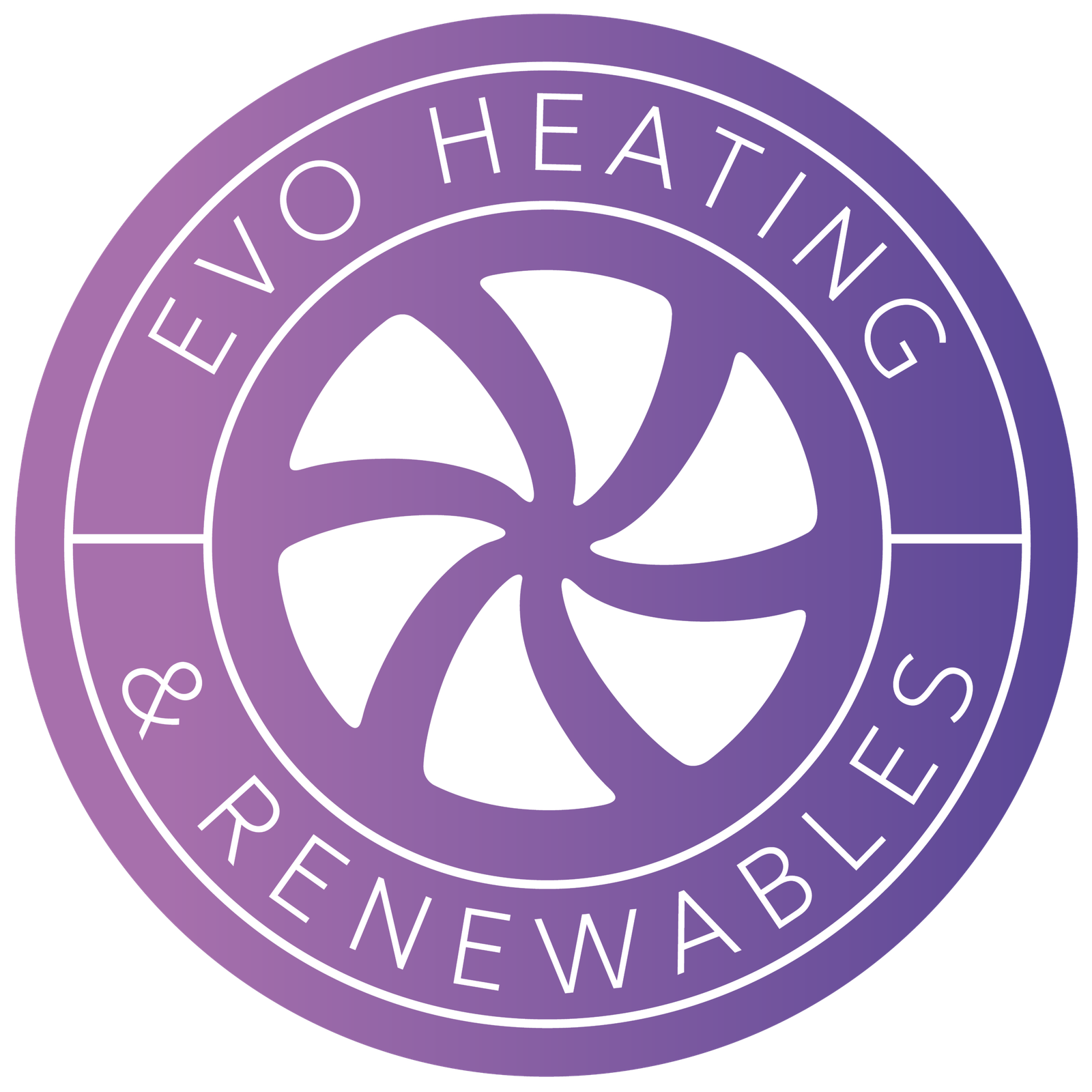 Evo Heating and Renewables_Brand Badge_Purple