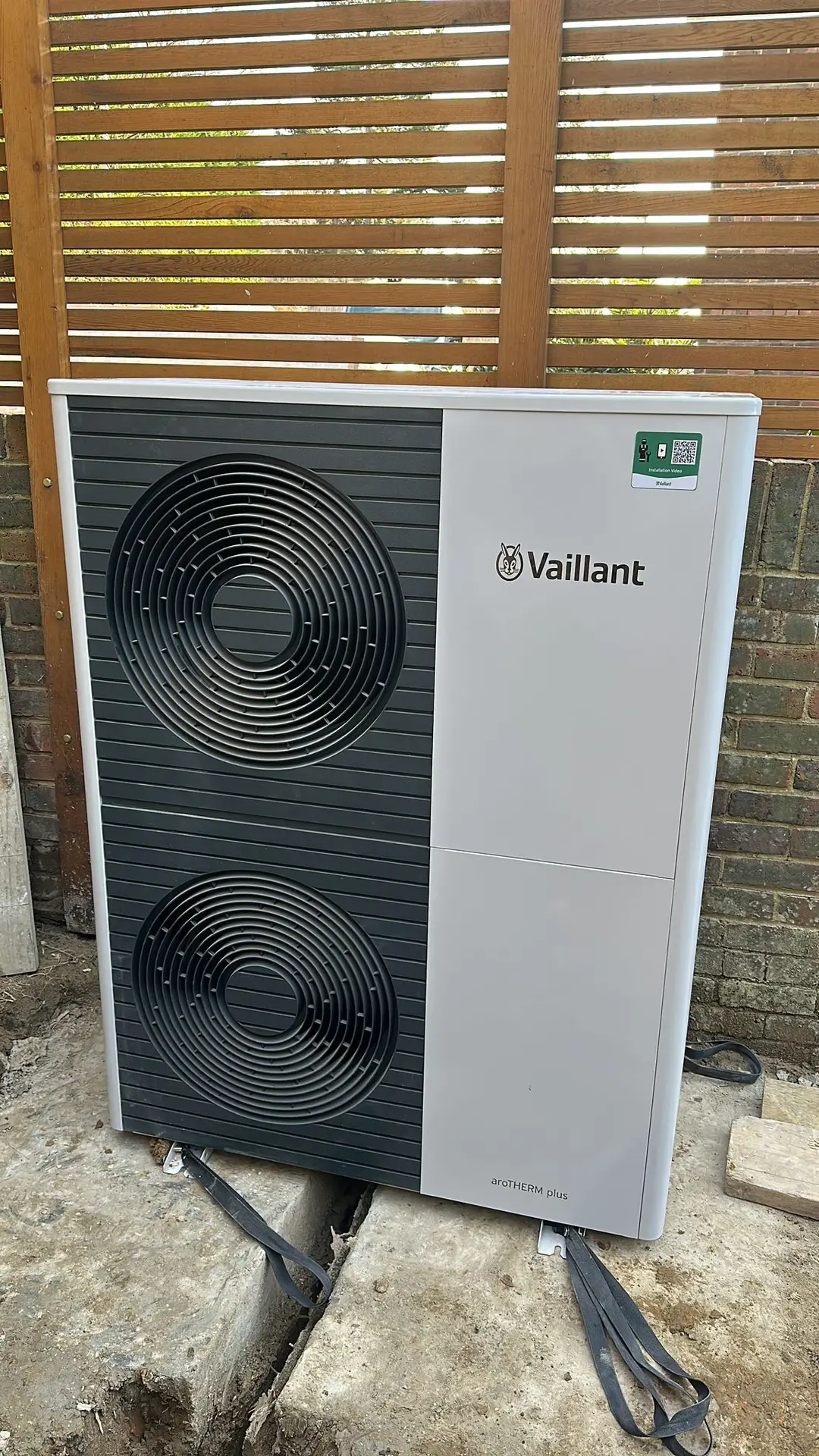 Vaillant ASHP installation Epsom