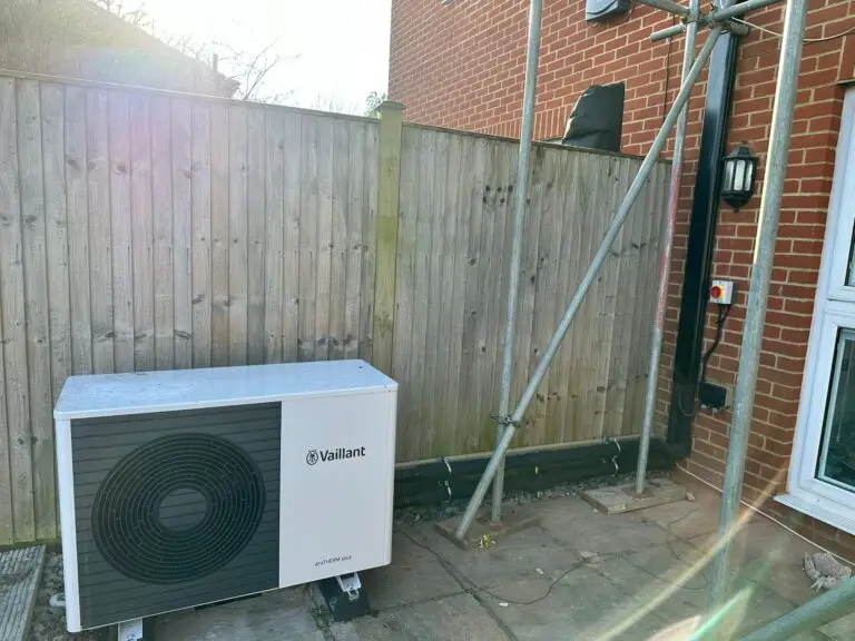 Vaillant ASHP installation in Epsom