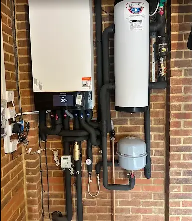 Boiler and Cylinder installation in Epsom by Evo